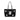 Juporly PU Leather Shoulder Bag black